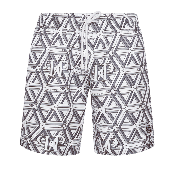 PHILIPP PLEIN Bañadores HEXAGON MONOGRAM