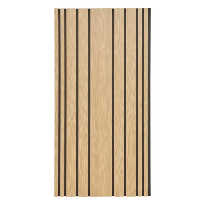 Panneau décoratif mural Colva beige fond noir 120x60cm
