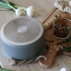 Lot de 3 casseroles en acier inoxydable - tous feux EASYNOX