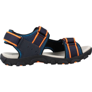 Sandalias Niño de la marca GEOX  modelo JR SANDAL STRADA A AZUL