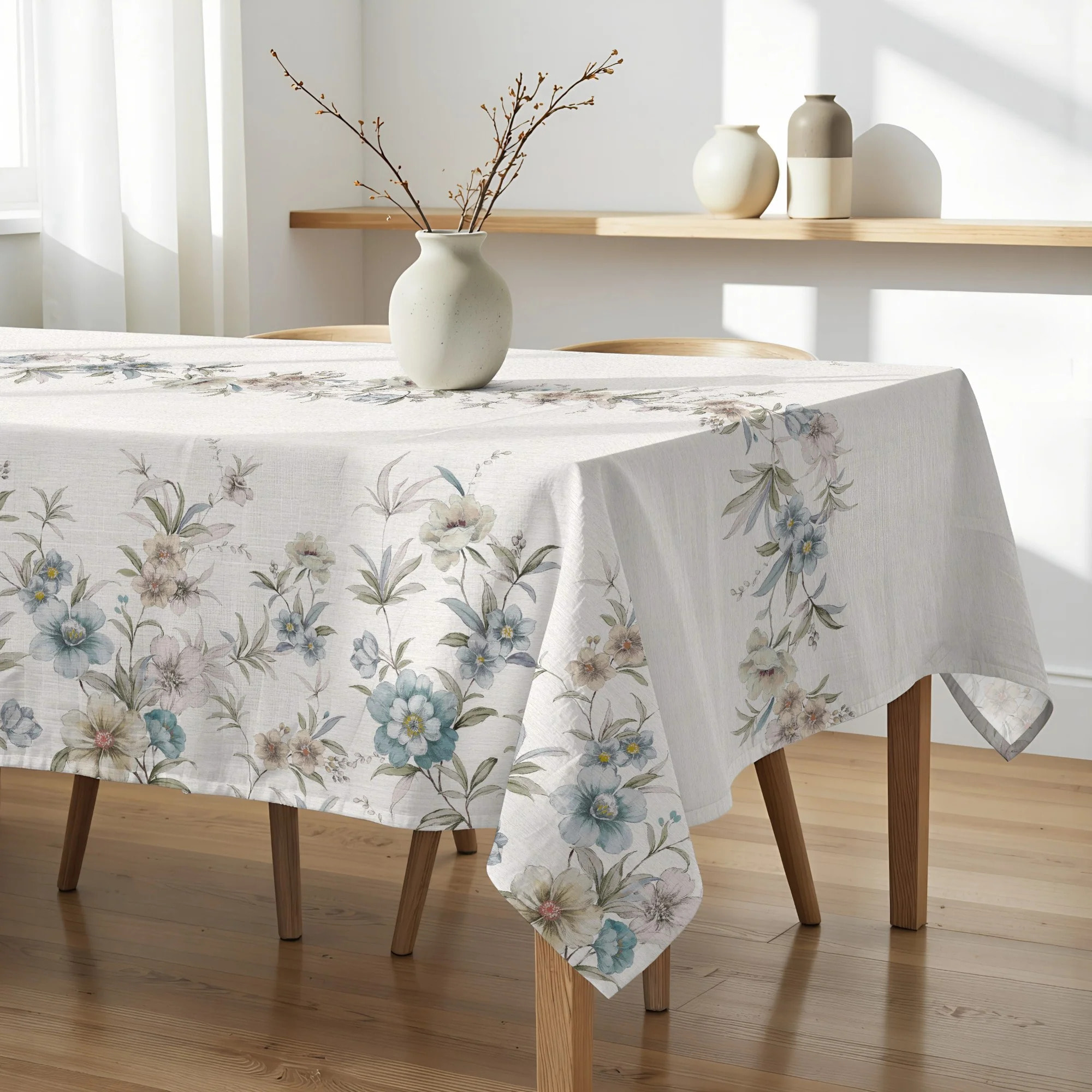 Nappe anti-taches 100 % coton Valnera Cenefa Central 160