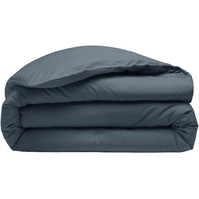Housse De Couette 100% lin lavé Bleu Emeraude