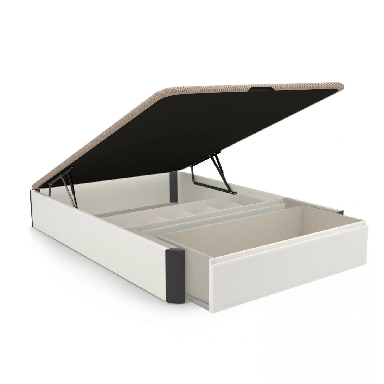 Canapé Luxury S-Max 3D Blanco - Grafito