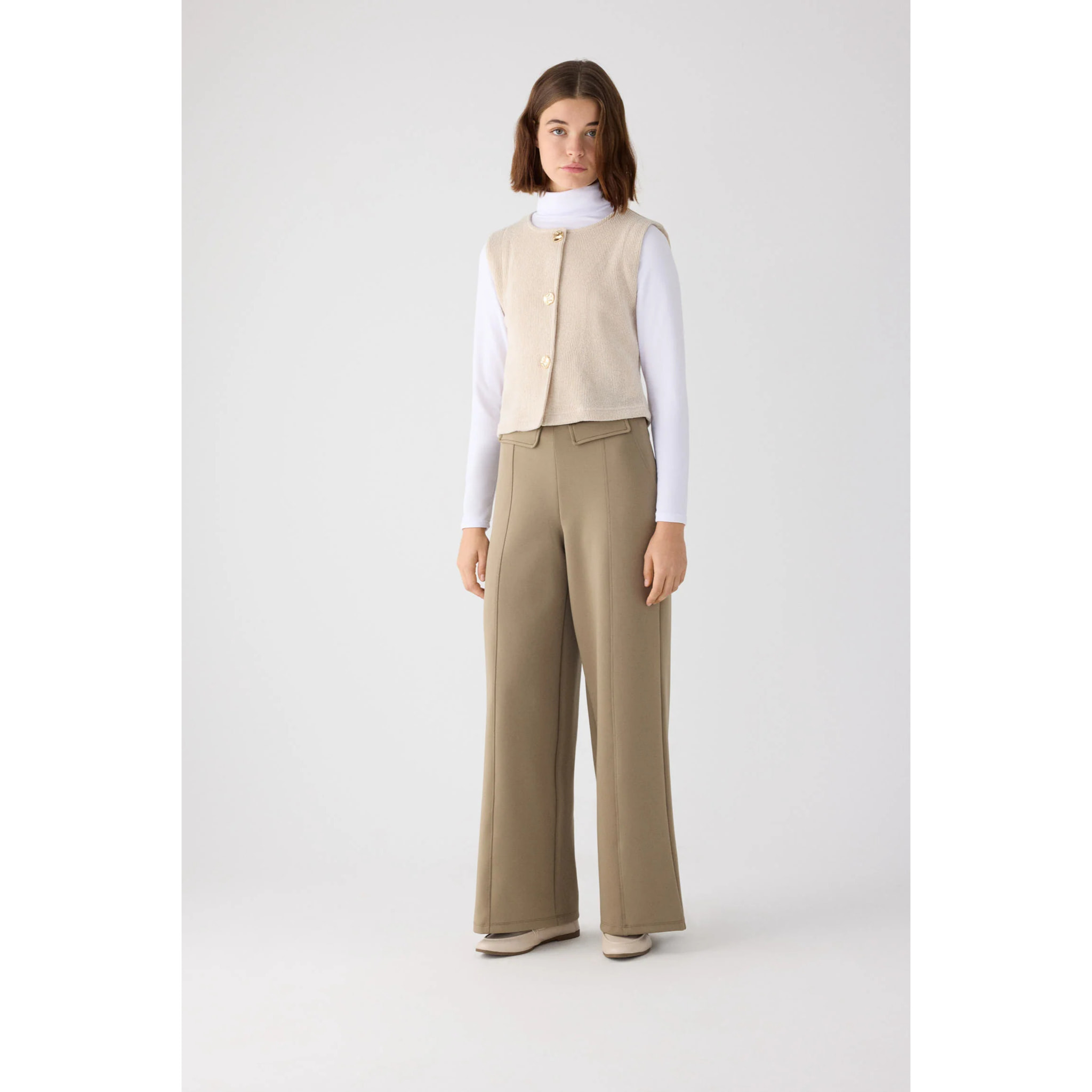 Pantalone comfort larghi