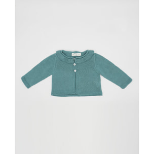 CHAQUETA VOLANTE VERDE