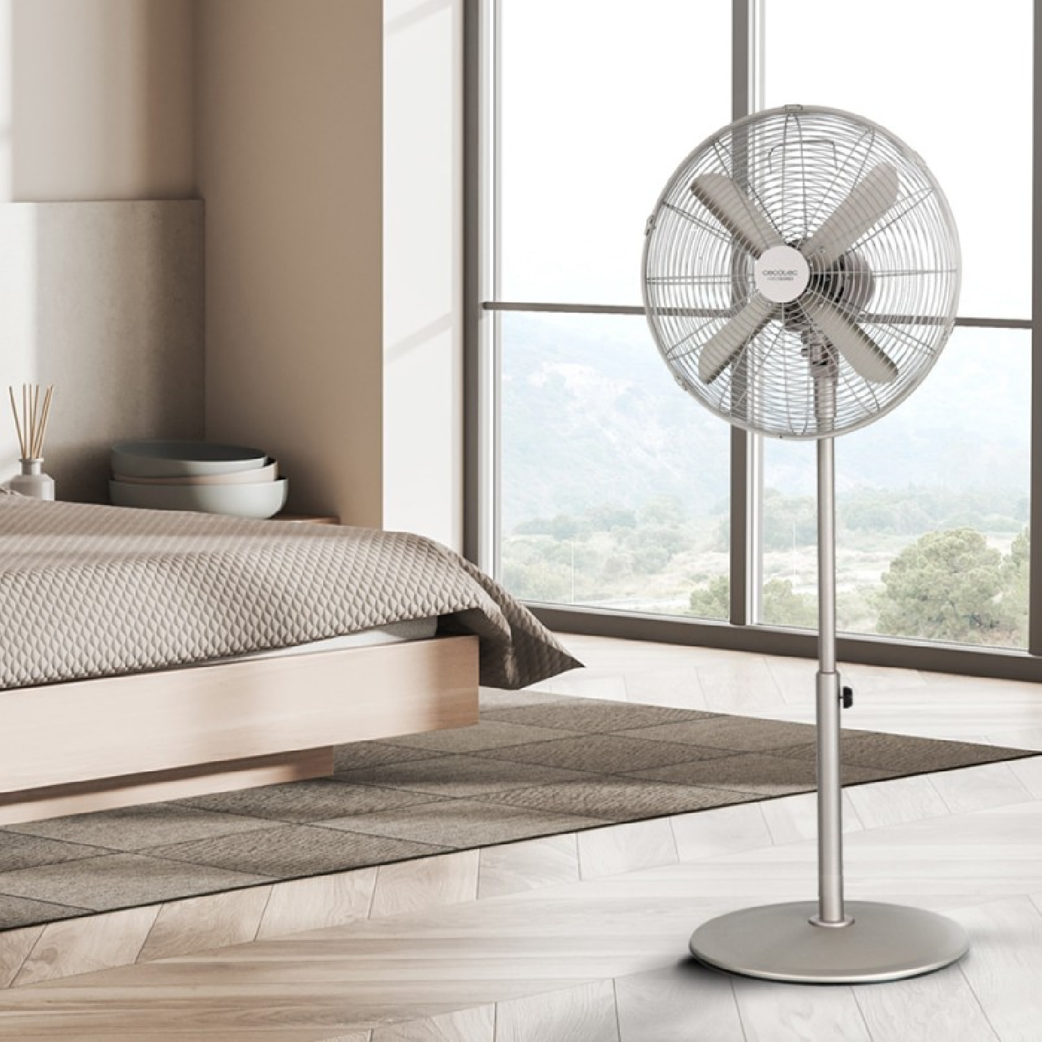 Ventilatori a piantana EnergySilence 610 Steelstyle Cecotec