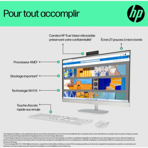 Ordinateur tout-en-un HP 27-cr0023nf