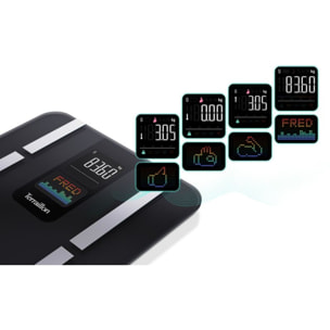 Pèse personne impédancemètre TERRAILLON Body Color Connect