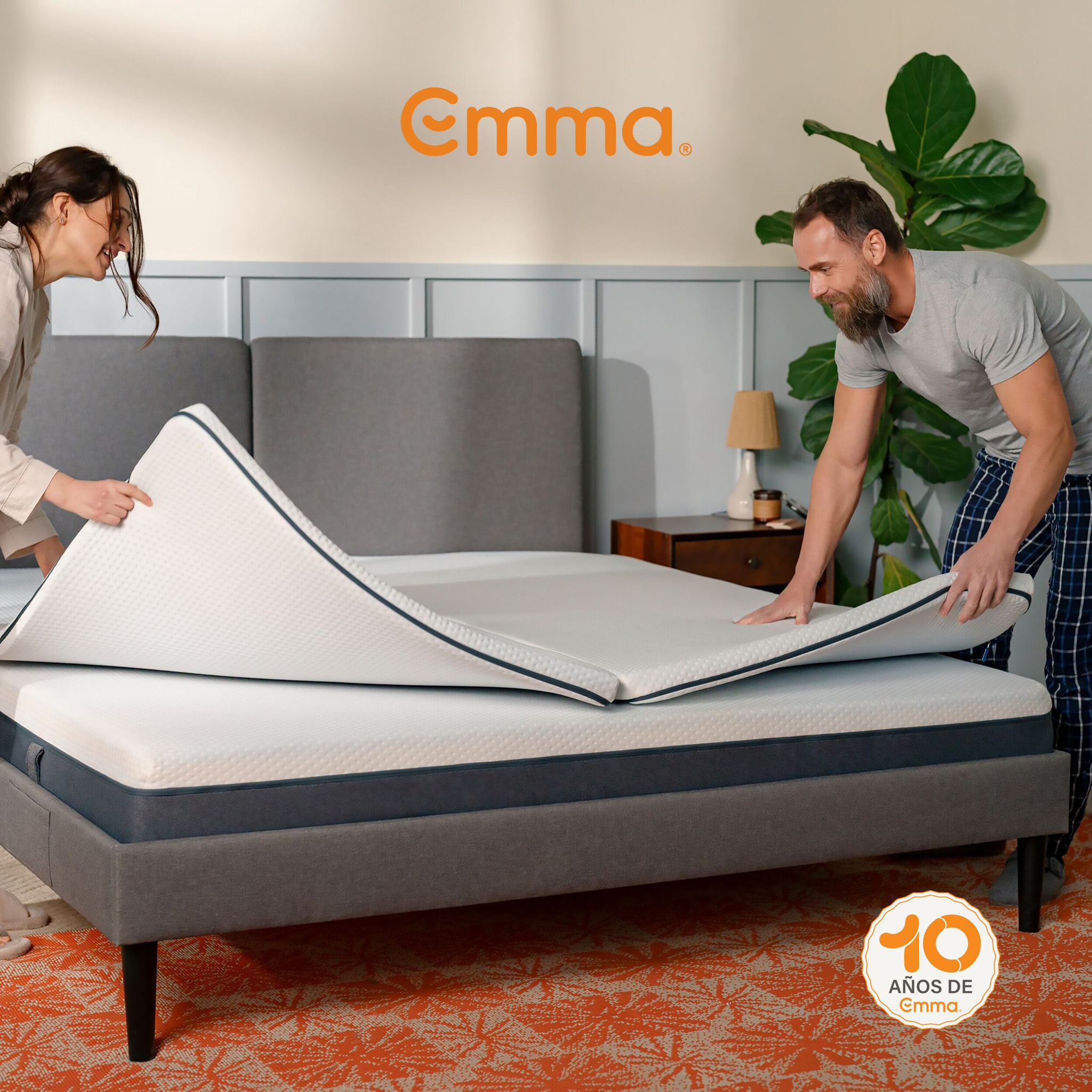 Topper Original Reversible | Espuma | 6 cm