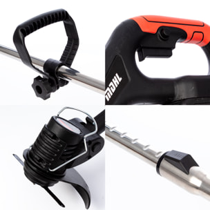 Tagliaerba e diserbante elettrico portatile senza fili, ricaricabile.