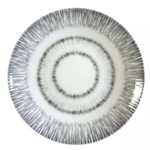Lot de 6 ASSIETTE PLATE KAKI 27CM