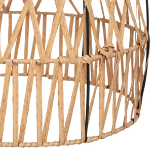 Lampe à poser d'extérieur "Esha" beige H32,5cm