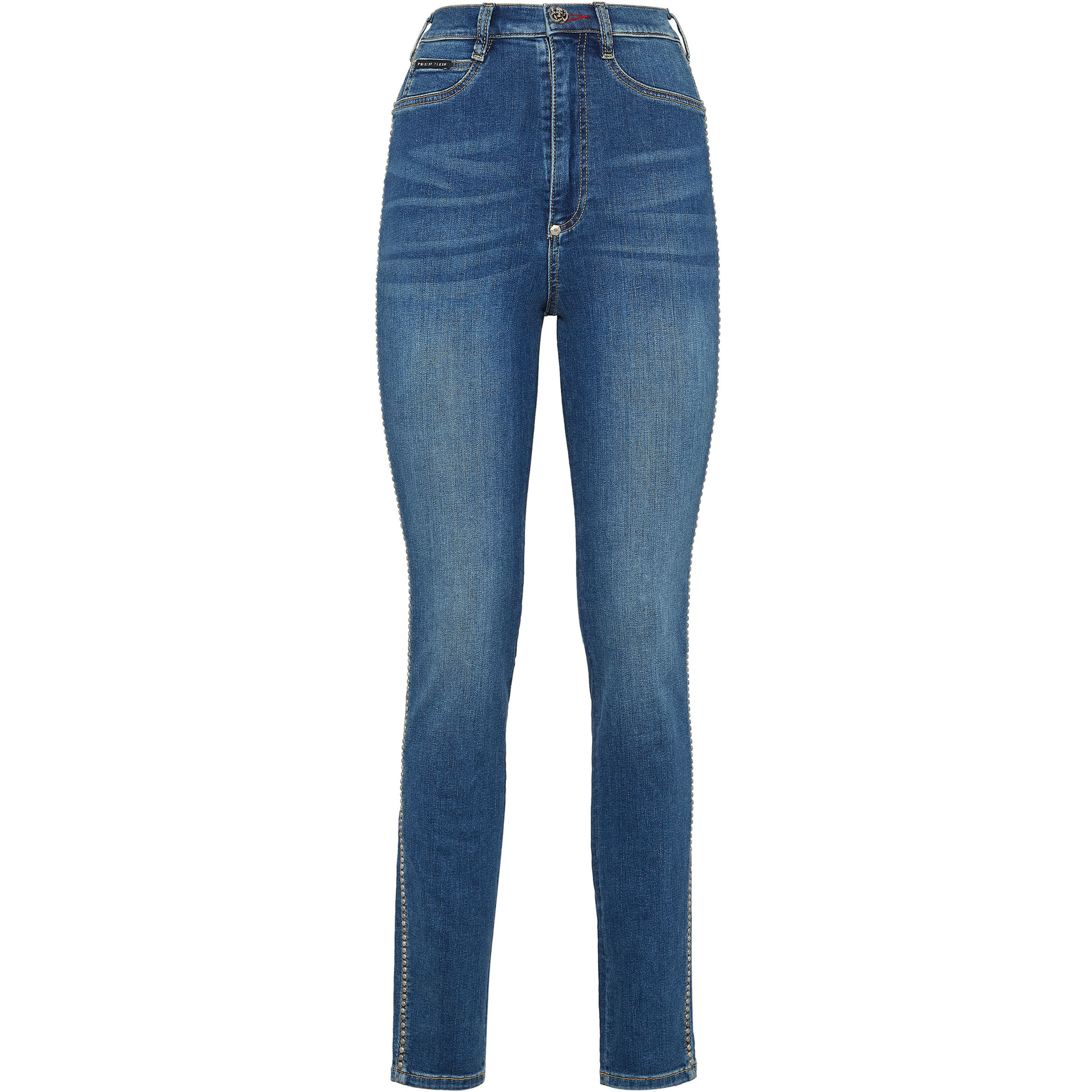 PHILIPP PLEIN Jegging de cintura alta