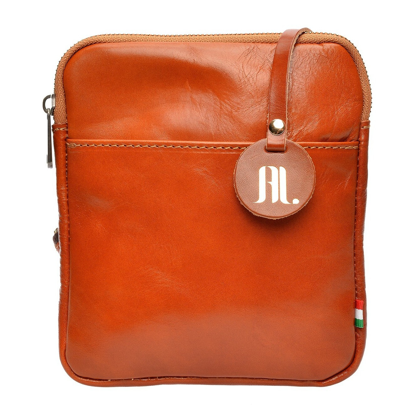 Borsa a spalla Anna Luchini Cammello