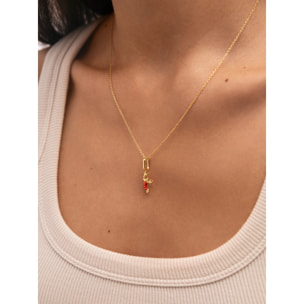 Charm Gamberetto Placcato Oro