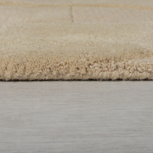 Tapis en laine de couloir GIGI Beige