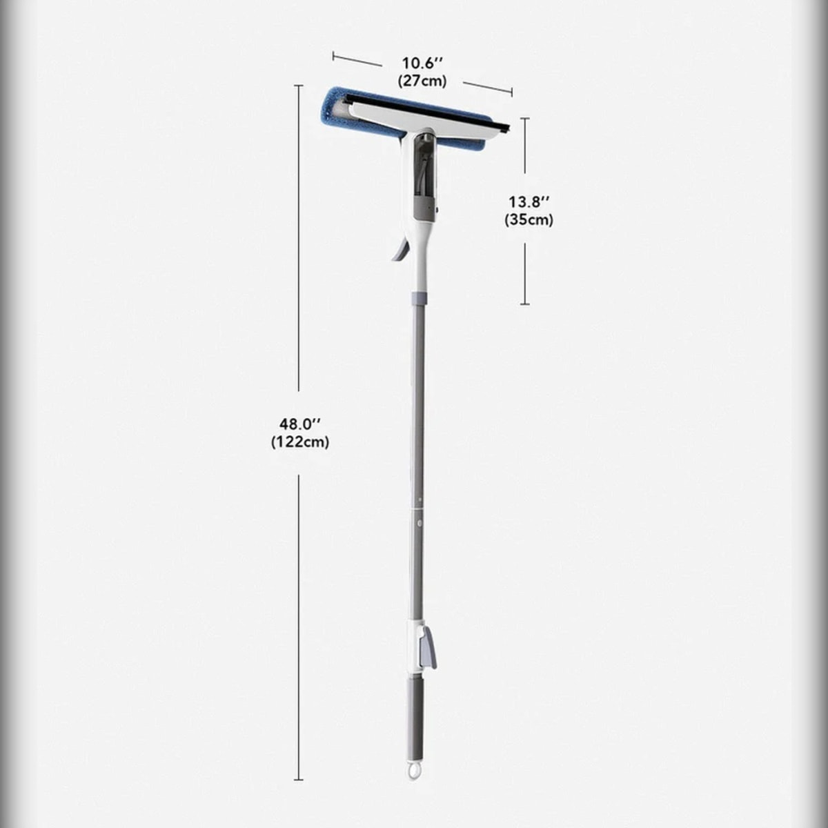 Limpiador de ventanas 3 en 1 con depurador de aerosol