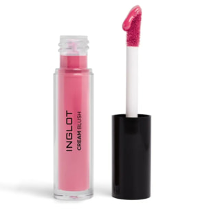 INGLOT Cream Blush 99, Colorete en Crema, Rubor liquido con fórmula sedosa, Con aplicador muy facíl se usar, Se funde perfectamente con la piel, garantizando una larga duración, Color: Rosa Barbie. 5Ml.