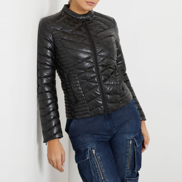 Doudoune New Vona - logo - coupe slim - noir