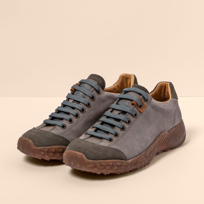 Zapatos N5622 PLEASANT-LUX SUEDE CENIZA/GORBEA color Ceniza