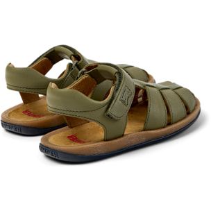 Sandalias - CAMPER Bicho - Verde - Cuero liso