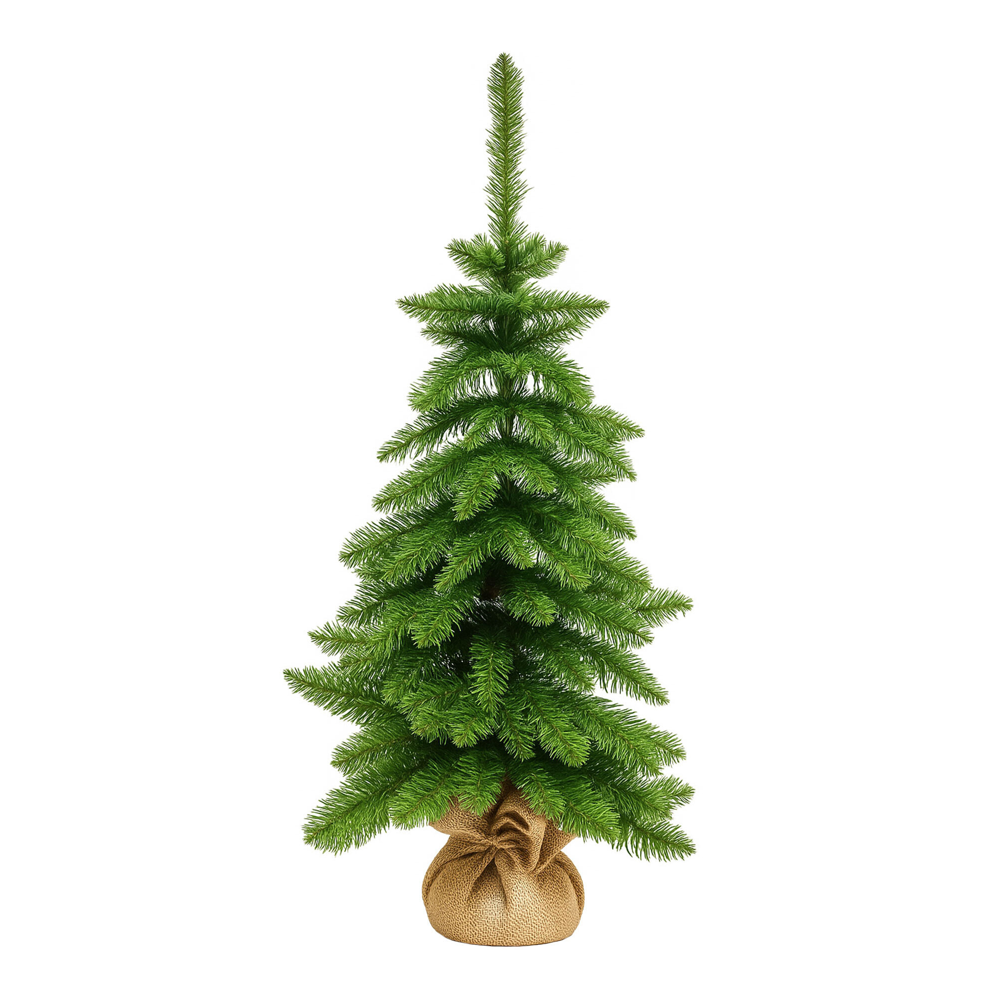 Sparky - Mini Albero di Natale Pinetto Tradizionale in PVC H90 cm, 96 Punte