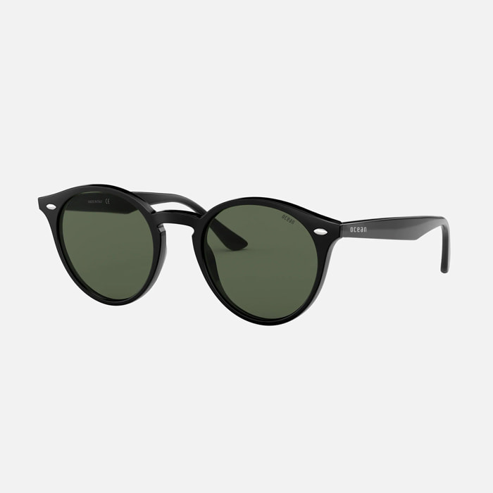 Gafas de sol OCEAN QUEENS - Negro brillante / Ahumada polarizados