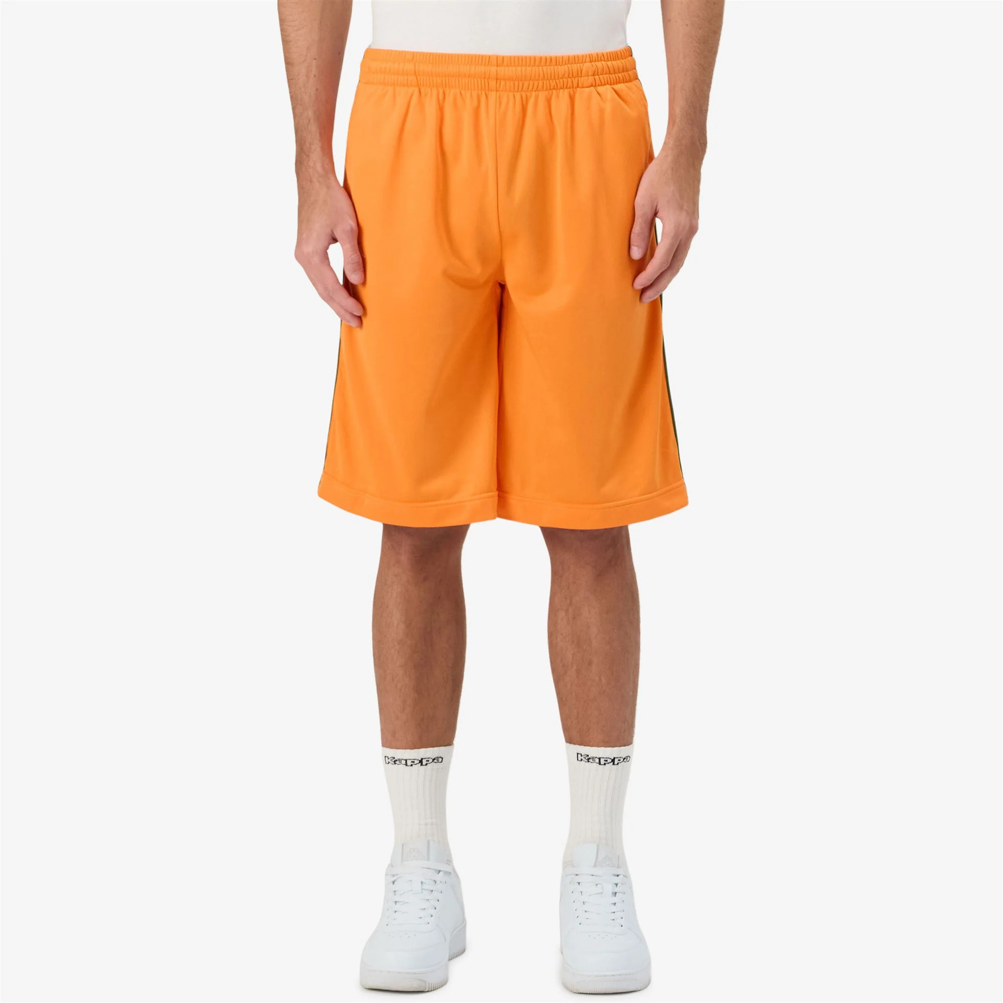 Kappa - Pantaloni Corti Uomo Arancione - 222 Banda Treadwellz