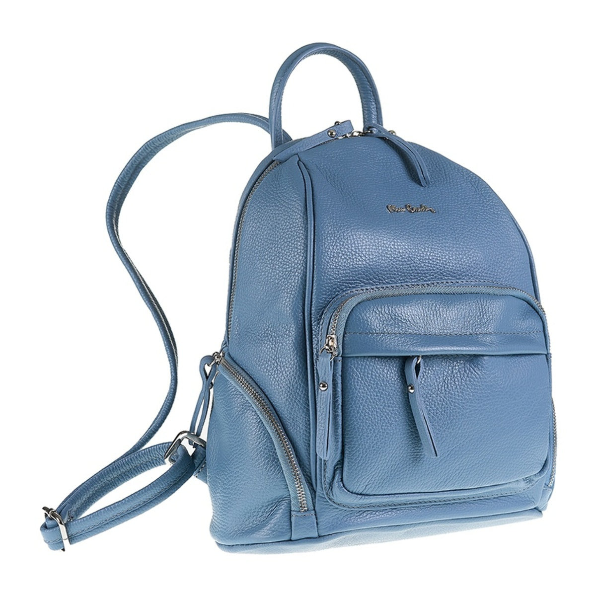 Zaino da donna in pelle Made in Italy - Modello Lunaria Pro - Casual - 28.0 x 31.0 x 14.0 cm