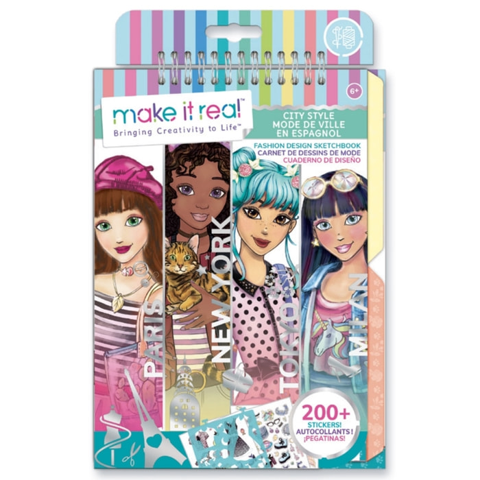 Blocco da Disegno Stilista: City Style