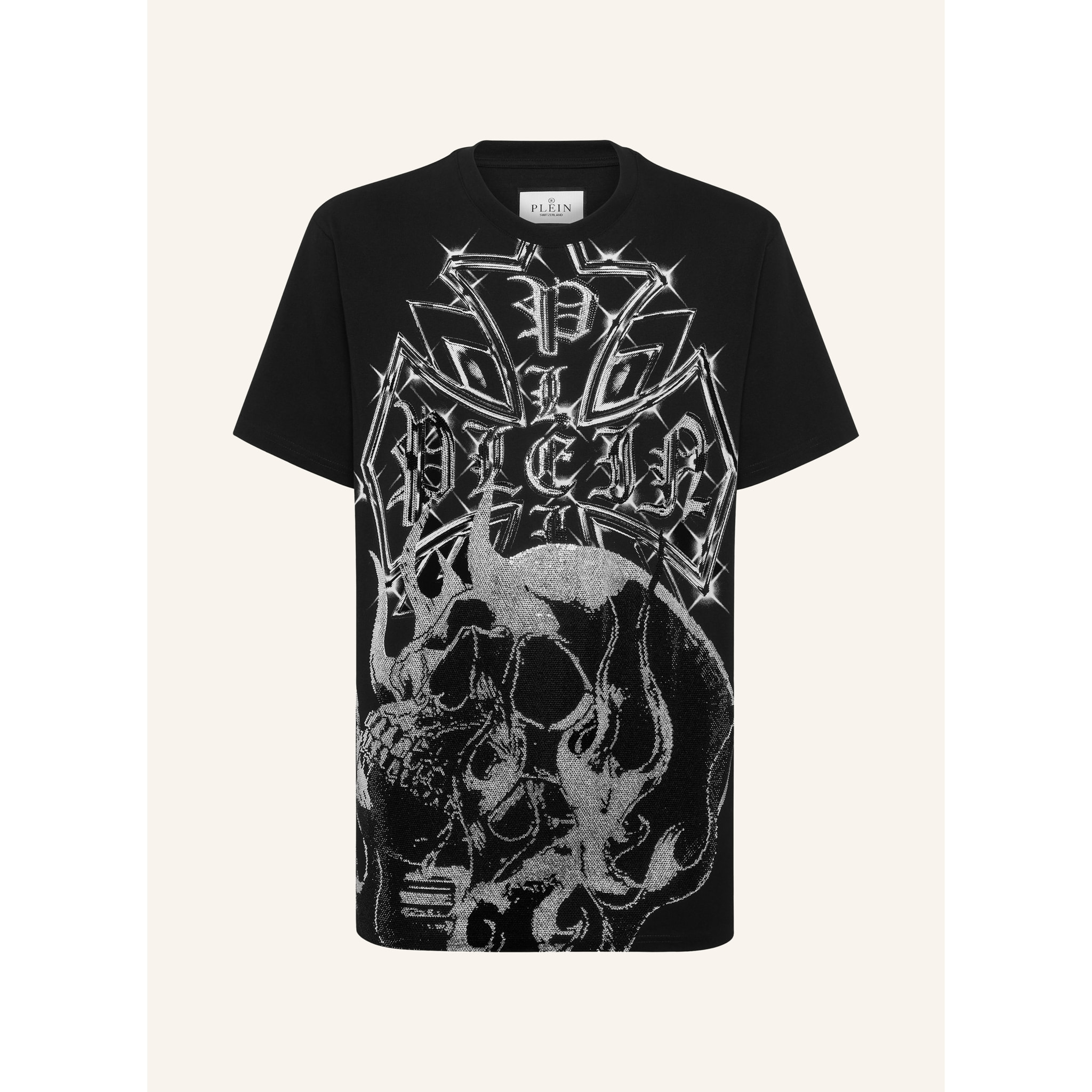 PHILIPP PLEIN Maglietta girocollo Ss SKULL