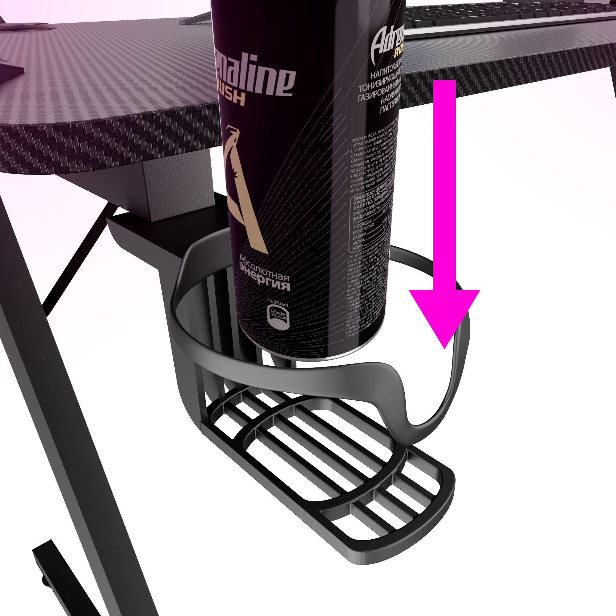 Shigeru - Scrivania da Gaming Angolare 140x99x76 cm con LED in MDF e Metallo Nero