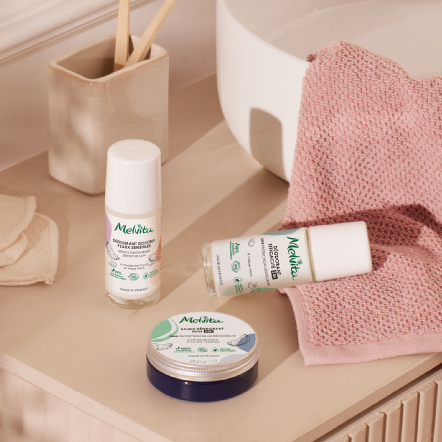 Mes Essentiels - Déodorant Roll-On Peaux Sensibles