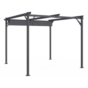 Pergola Marina 3x3m toit rétractable