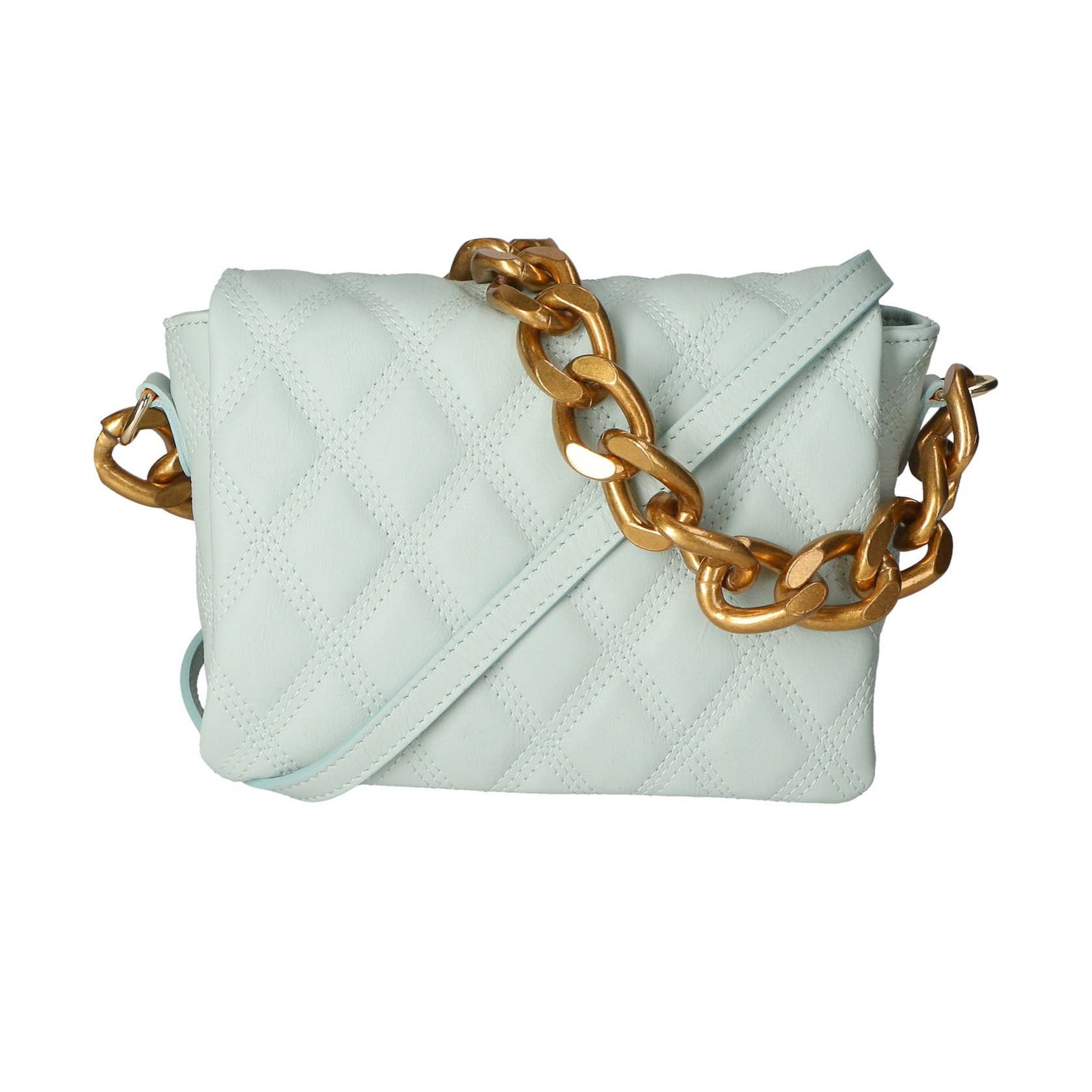 Borsa a mano da donna - Modello Adriana - Vera pelle - 20.0 x 14.0 x 6.5 cm