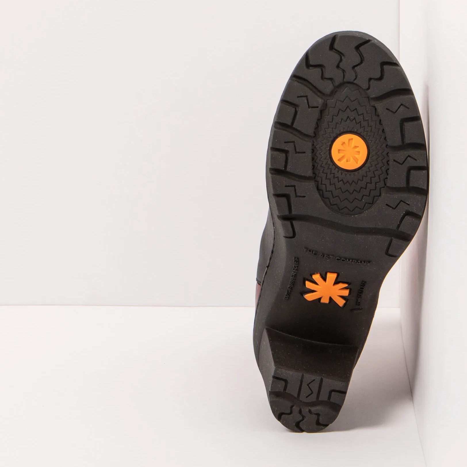 Botines con tacón 1762 NAPPA-FLASH BURDEOS-BLACK/ TRAVEL color Burdeos-black