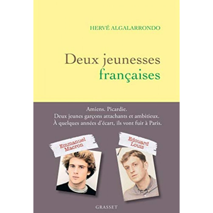 Algalarrondo, Hervé | Deux jeunesses françaises | Livre d'occasion