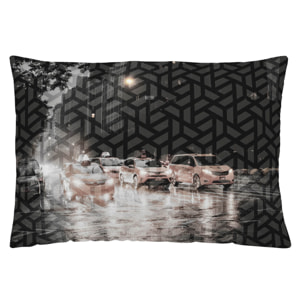 Naturals - Funda de Cojín Estampado - Con Cremallera - Sin relleno - 100% Algodón - Brooks