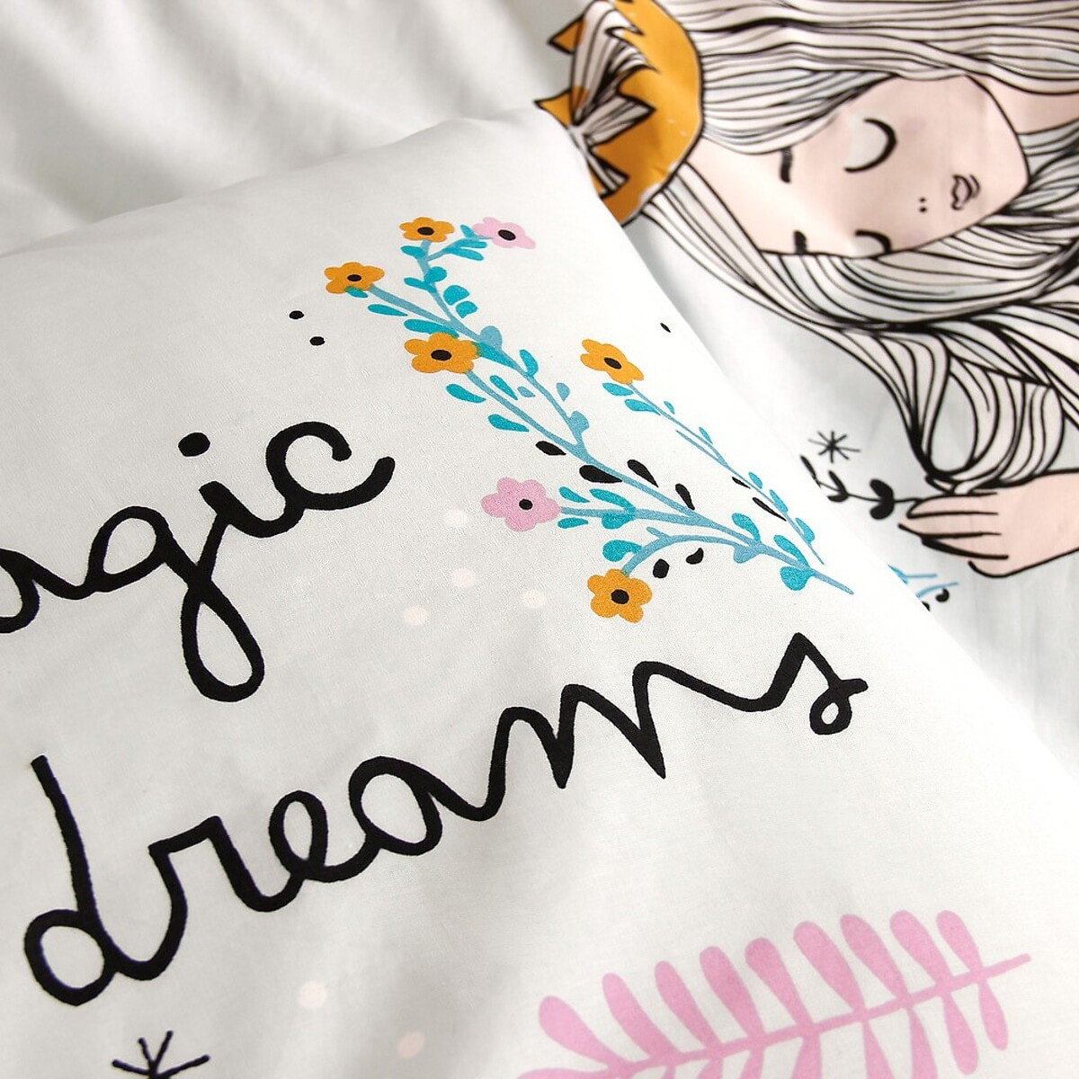 Parure de lit enfant 100% coton - Magic