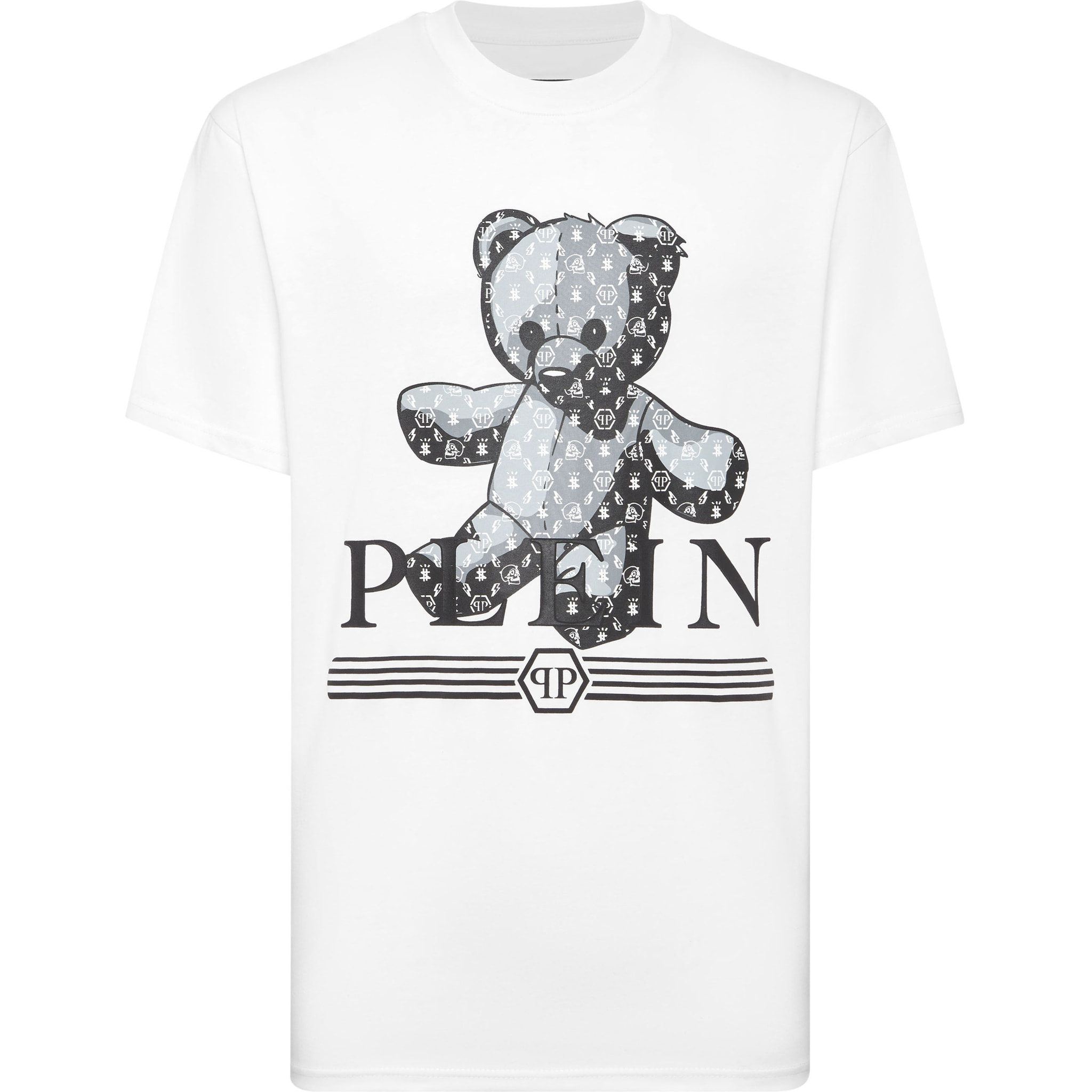 PHILIPP PLEIN Camiseta Cuello Redondo MONOGRAM