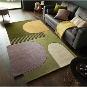 Tapis pure laine LOZENGE