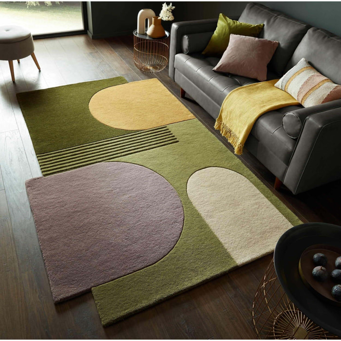Tapis pure laine LOZENGE