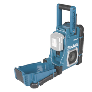 Radio de chantier 10.8 à 18 V Li-Ion MAKITA - Sans batterie, ni chargeur - adaptateur secteur -DMR108N