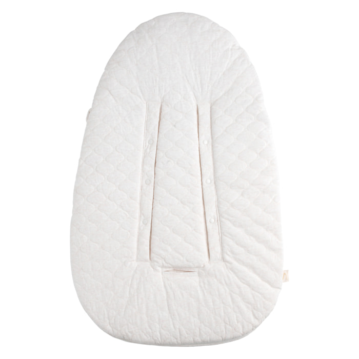 Nid d'ange bébé 5 attaches en coton matelassé