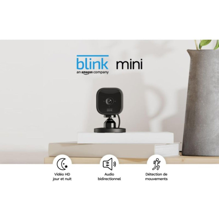 Caméra de surveillance BLINK Mini 2 caméras Noir