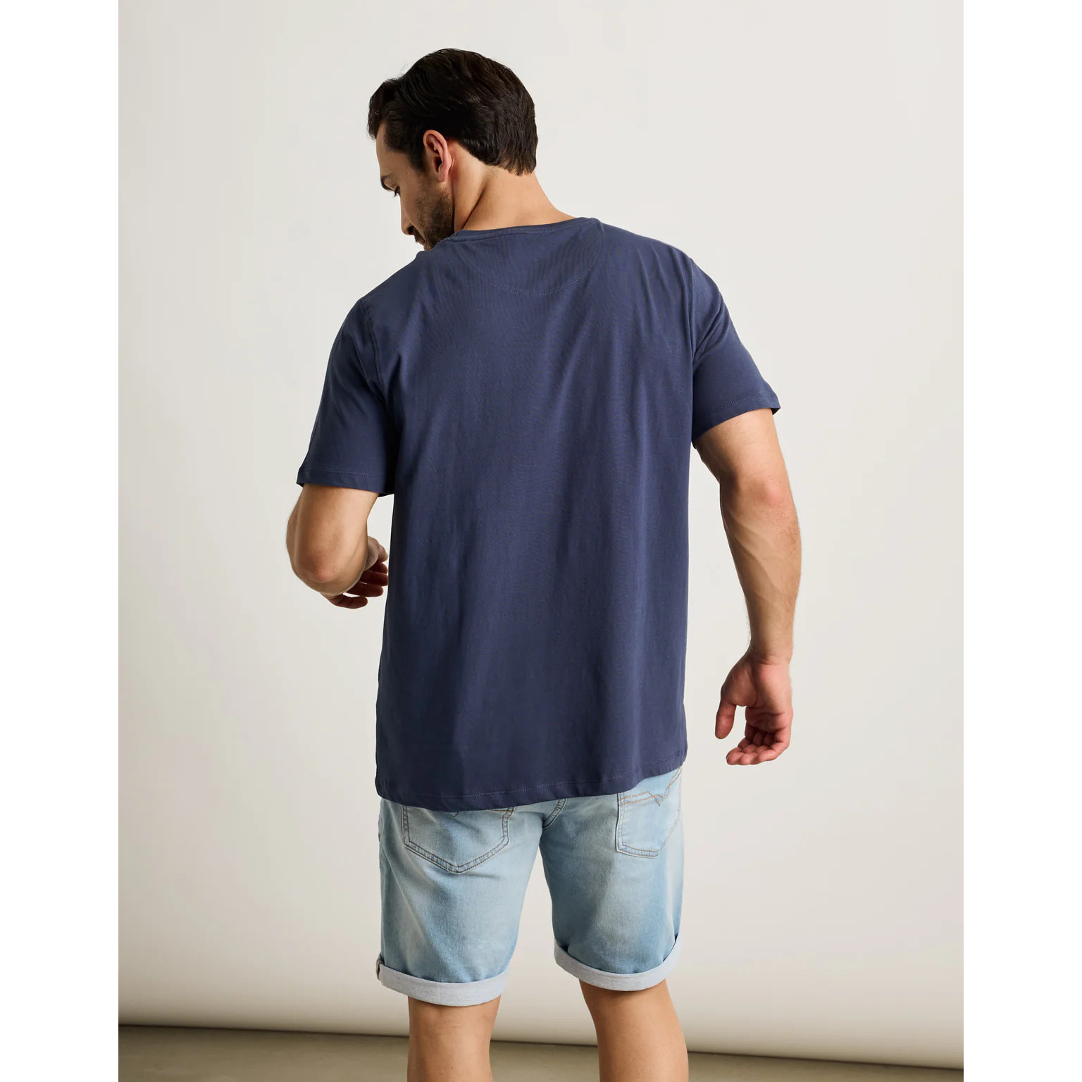 Camiseta Manga Corta Azul Marino - Kalambi