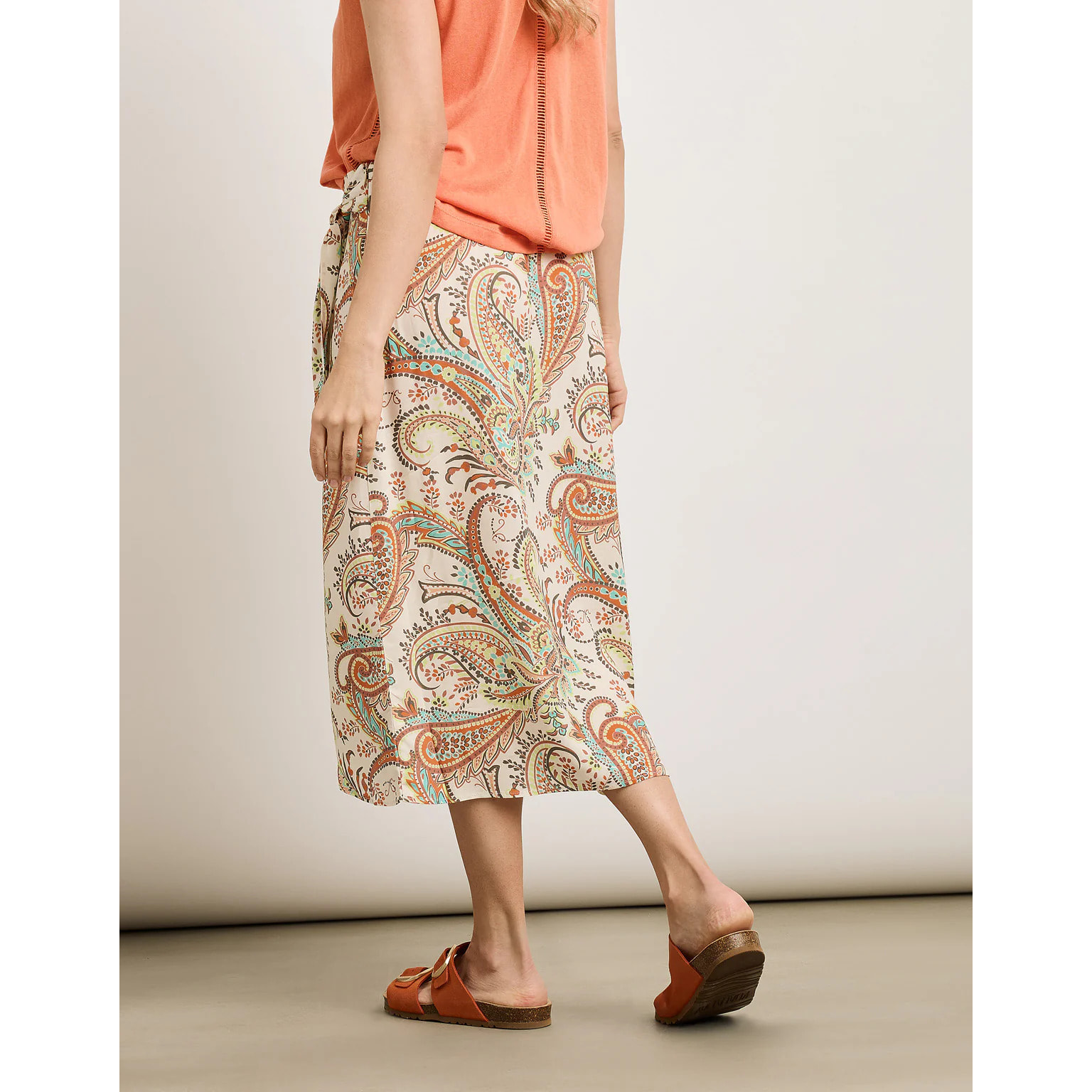 Falda Midi Multicolor - Grilix