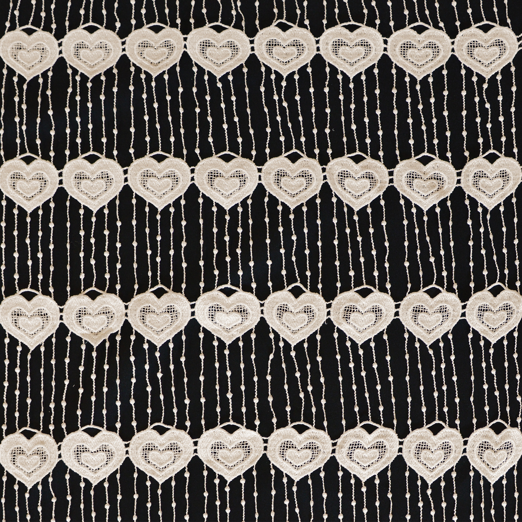Modulable en macramé style romantique - Ecru