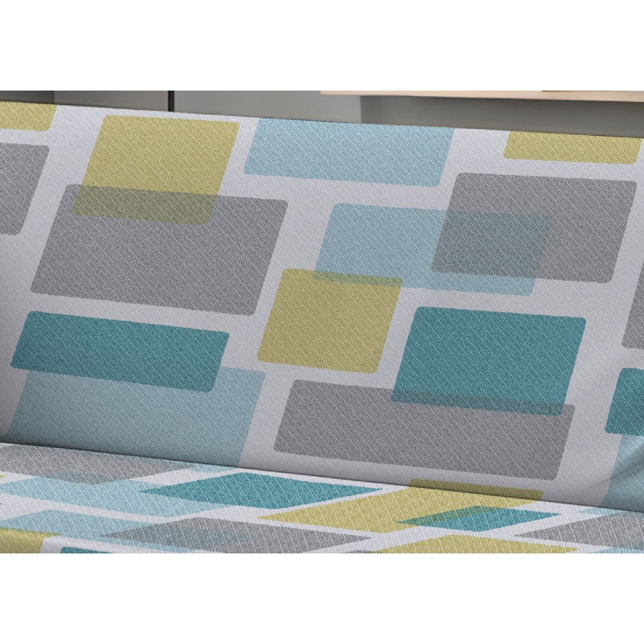 Telo Arredo Multiuso In 100% Cotone Disegno Square