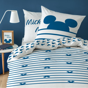 Parure de lit imprimée 100% coton, DISNEY HOME MICKEY SAIL